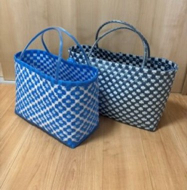 【3回完結】PPバンドの大きめバッグ