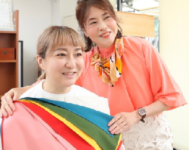 親子で学ぶ服育!パーソナルカラー診断