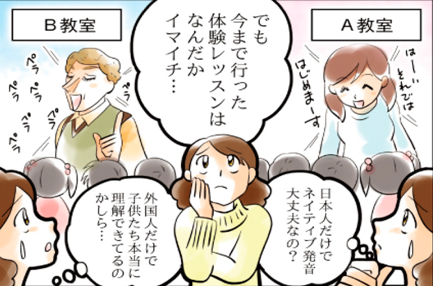 初めてのこども英会話スクール